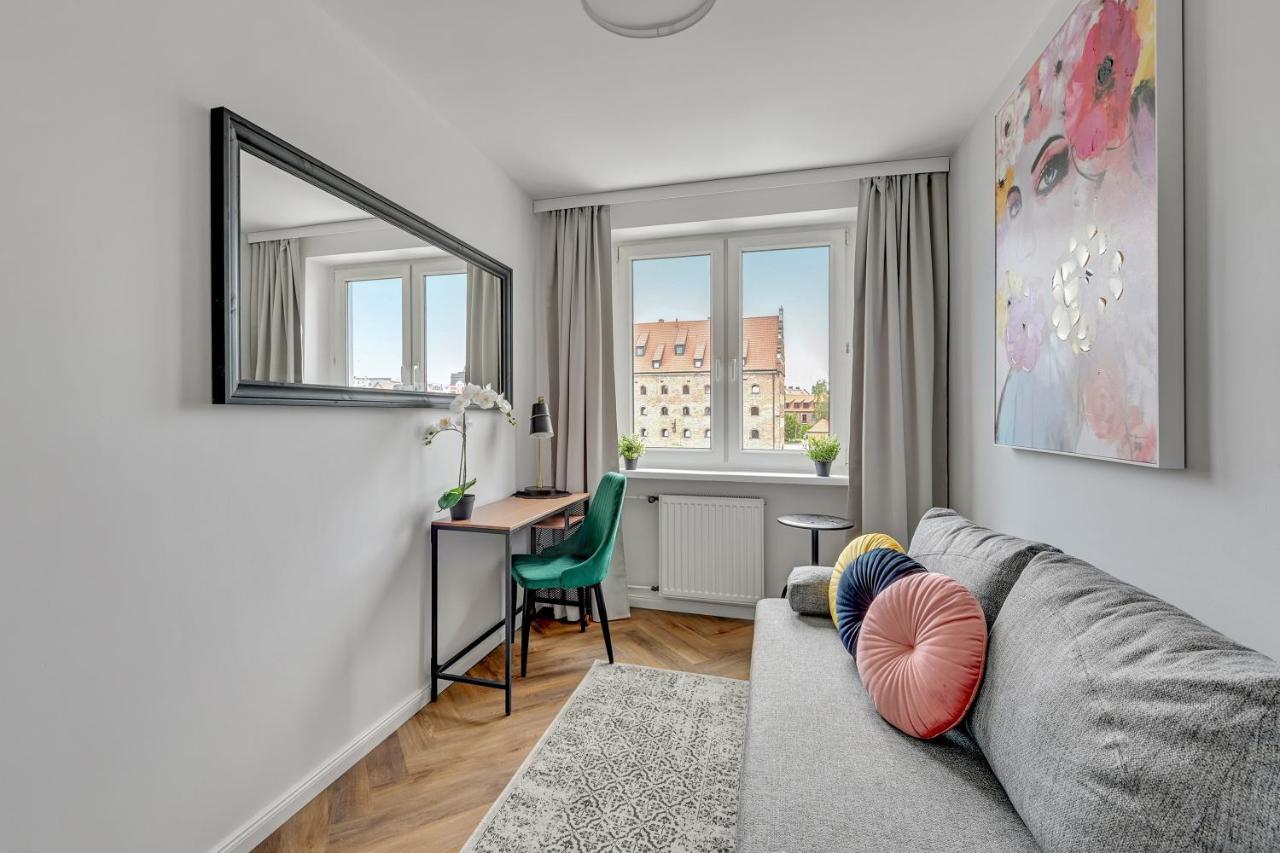Magical River View By Downtown Apartments Gdańsk Eksteriør billede
