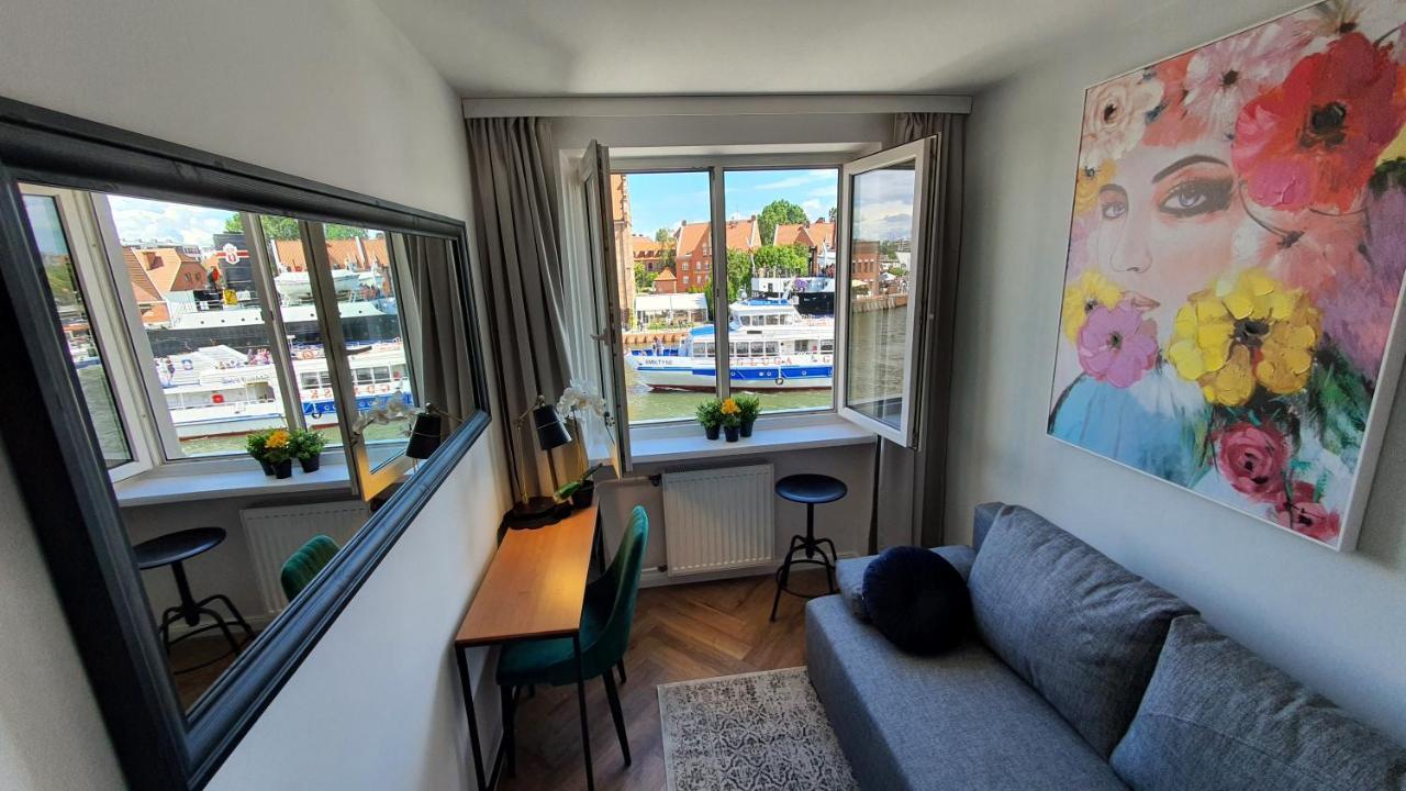 Magical River View By Downtown Apartments Gdańsk Eksteriør billede