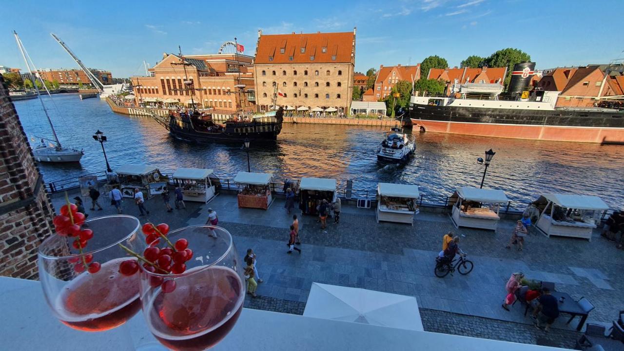Magical River View By Downtown Apartments Gdańsk Eksteriør billede